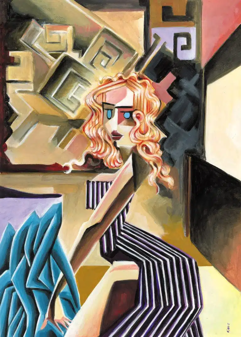 Pin-up Cubiste