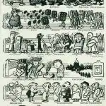 1902年に雑誌『La Vie Heureuse』に掲載されたカラン・ダッシュの素描の続き。