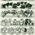 火をつけろ！火をつけろ！冬のシンフォニー（Allume ! Allume ! Symphonie d’hiver）。1902年に雑誌『La Vie Heureuse』に掲載。