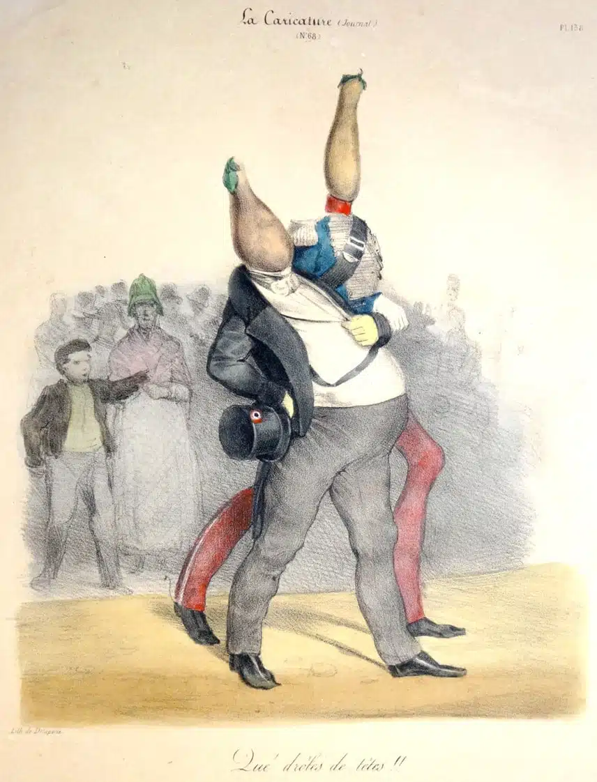 12の風刺的ビネット(Twelve Satirical Vignettes, 1832年)