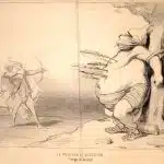 聖セバスティアヌスの殉教(1849年)。宗教的および歴史的なテーマを探求したドーミエの油彩スケッチ。